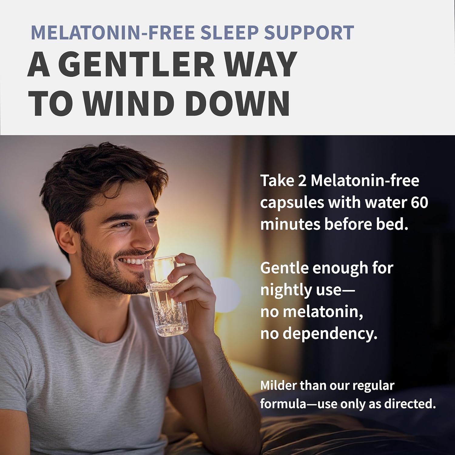 12-in-1 Sleep Support Capsules - Melatonin-Free