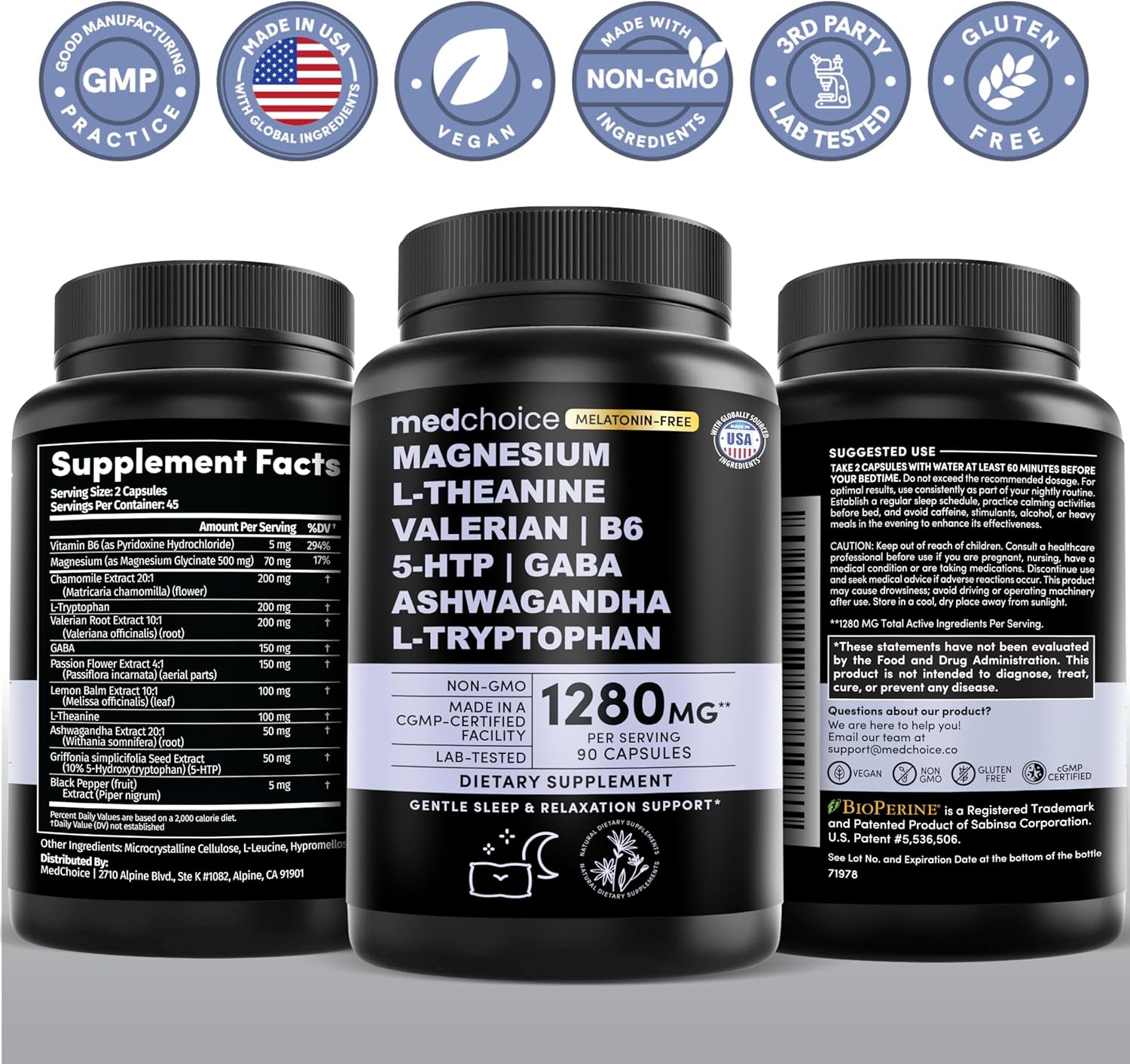 12-in-1 Sleep Support Capsules - Melatonin-Free