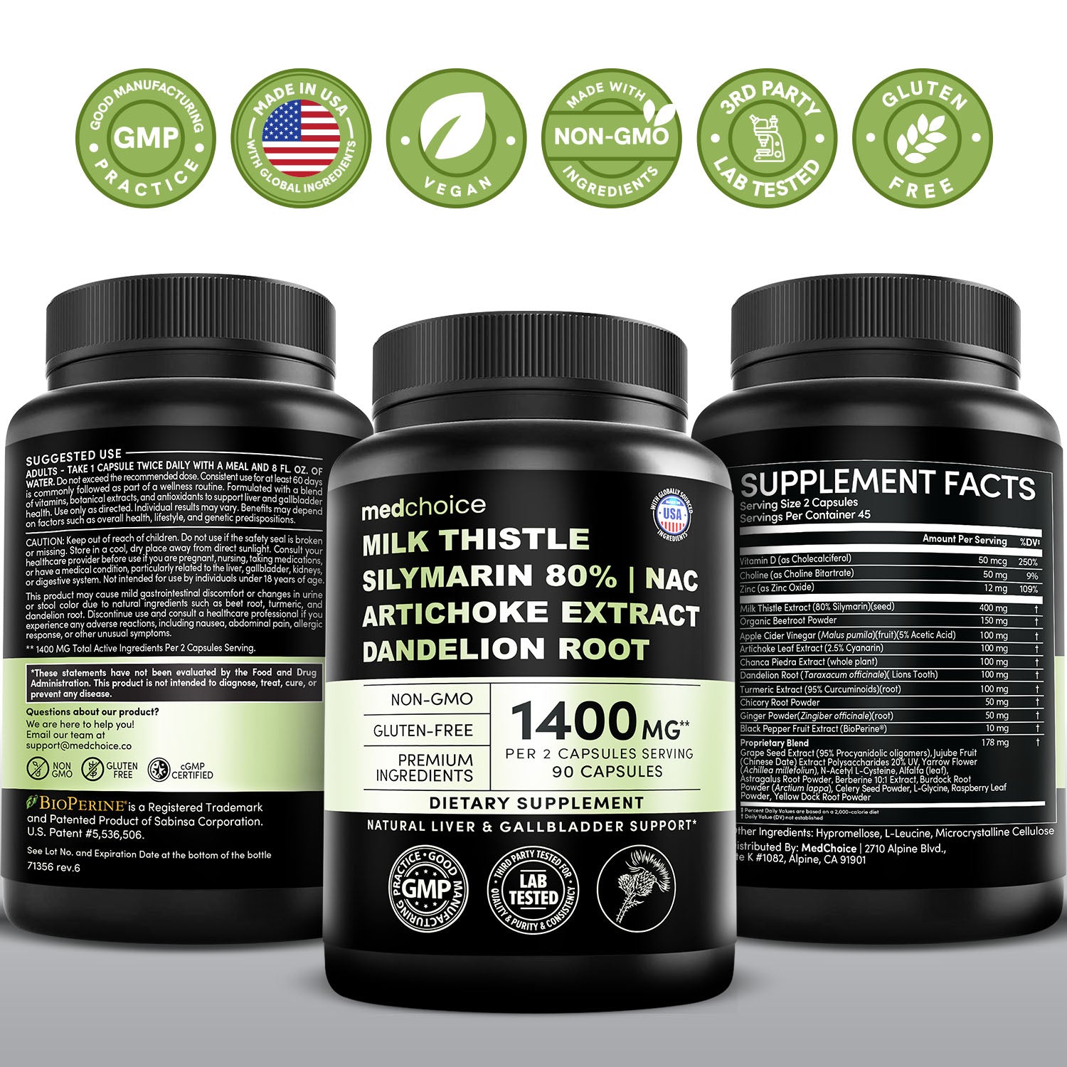 25-in-1 Liver and Gallbladder Support Supplement