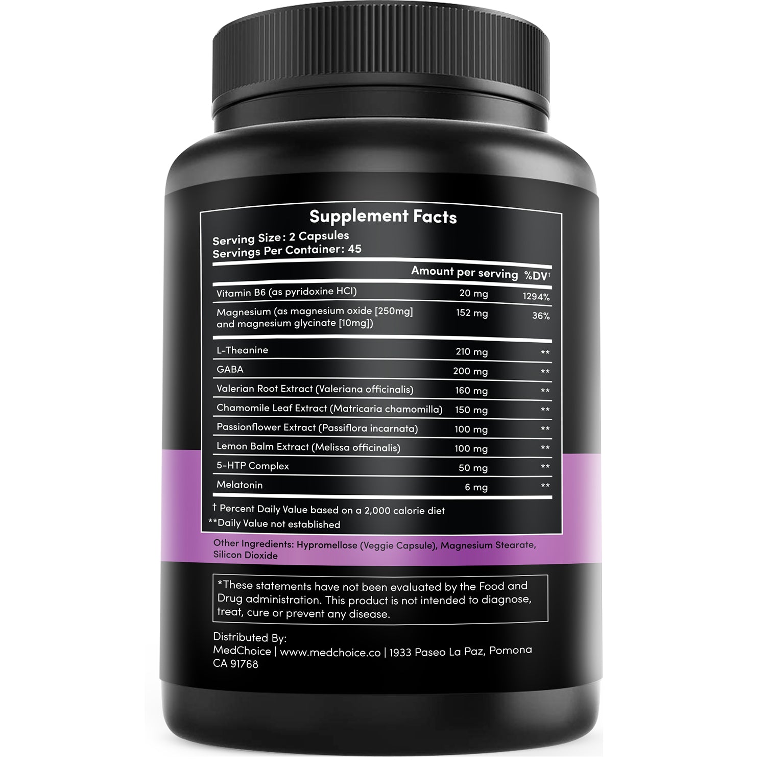 MEDCHOICE Sleep Melatonin (90ct) and Nootropic Brain (120ct) Supplement Bundle - Wellness Duo for Sleep, Brain, Focus, & Mood Support - Vegan, Non-GMO, Gluten-Free - MedChoice