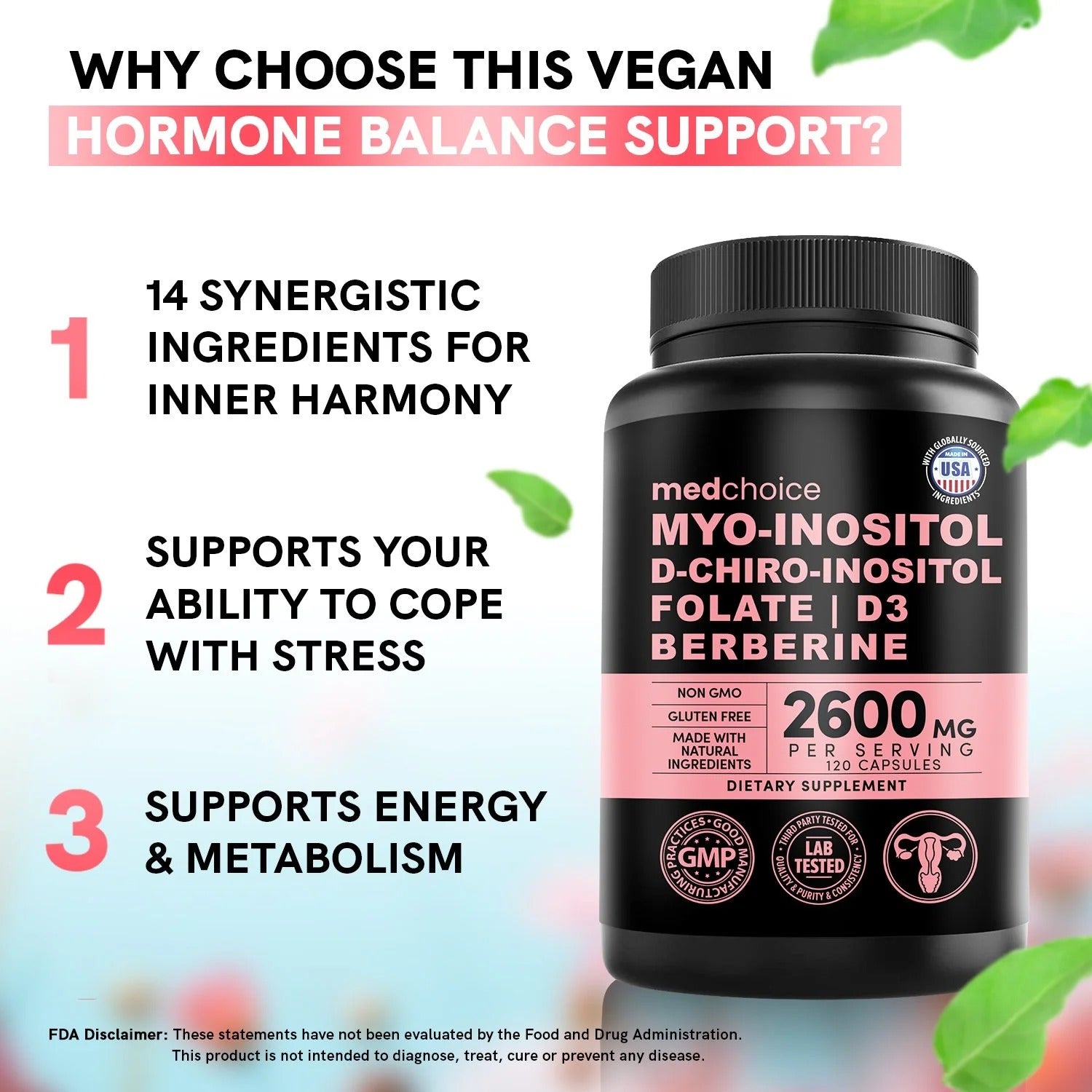 14-in-1 Myo-Inositol Support Supplement - MedChoice