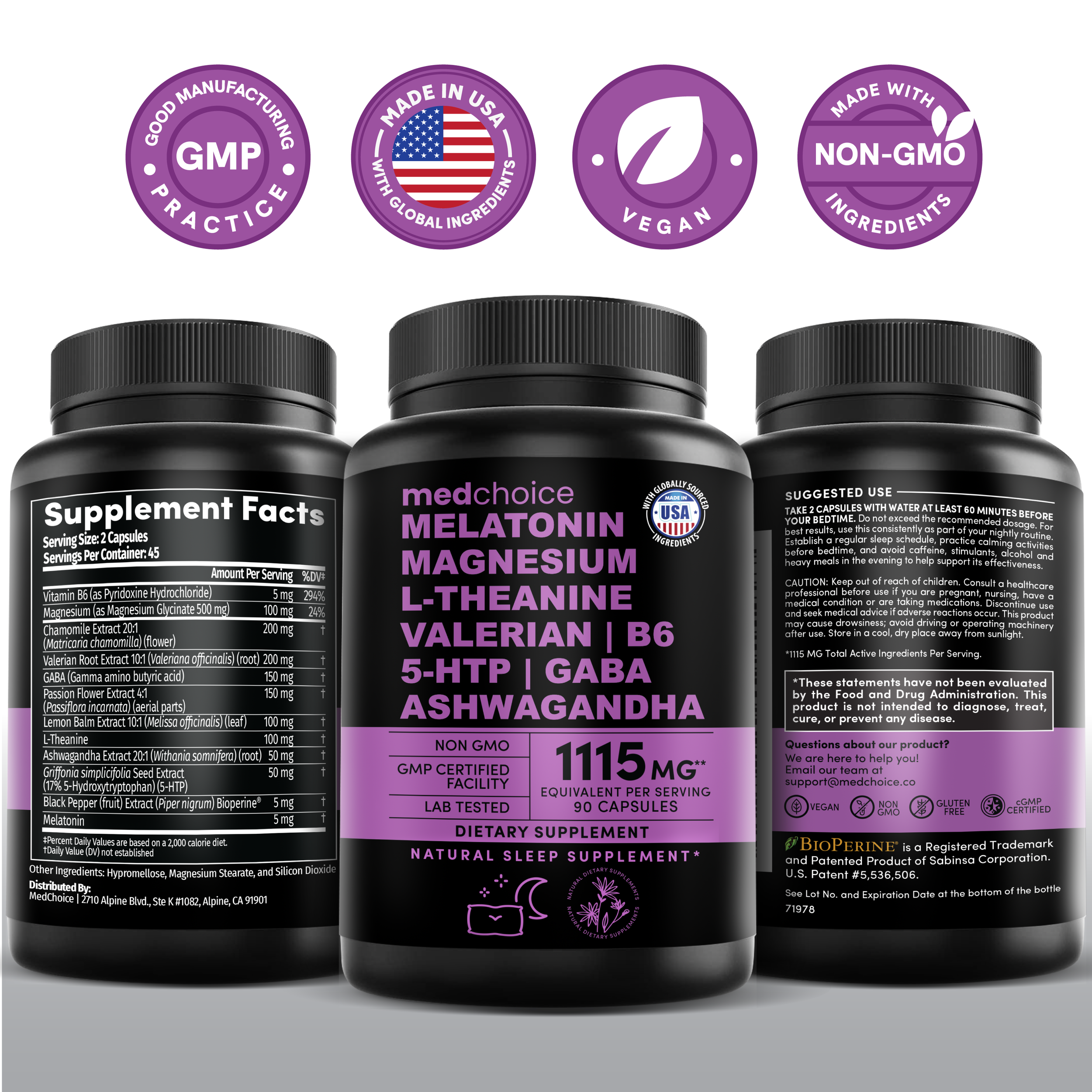 12-in-1 Melatonin Supplement - MedChoice