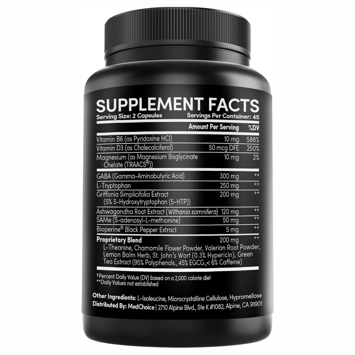 15-in-1 Mood Support Supplement - 5HTP - MedChoice