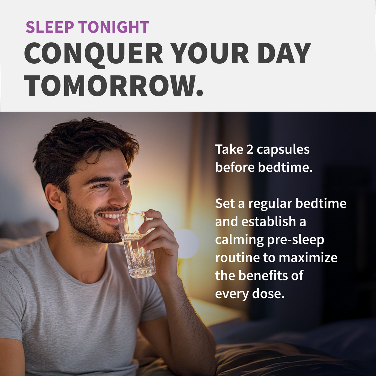 12-in-1 Melatonin Sleep Capsules - Natural Sleep Aids for Adults with ...