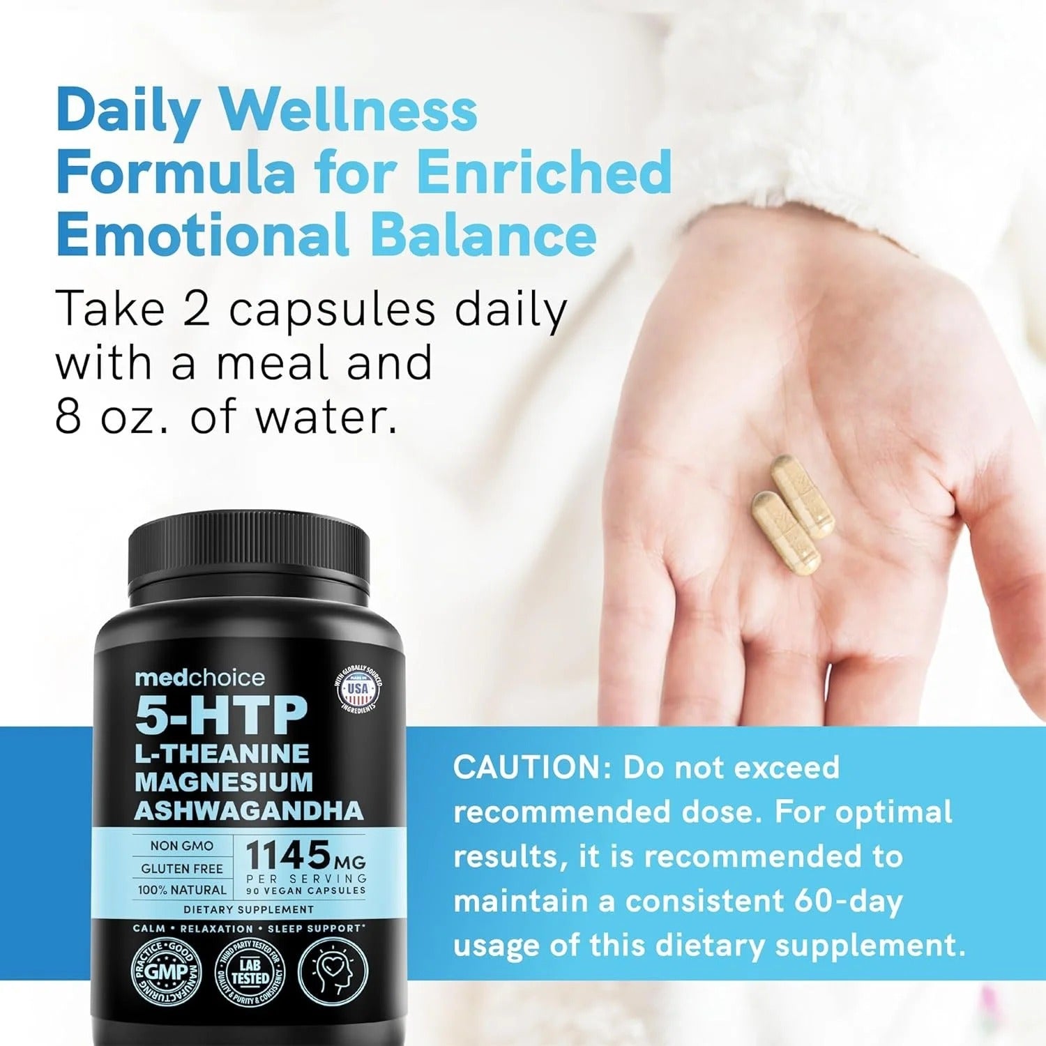 15-in-1 Mood Support Supplement - 5HTP - MedChoice