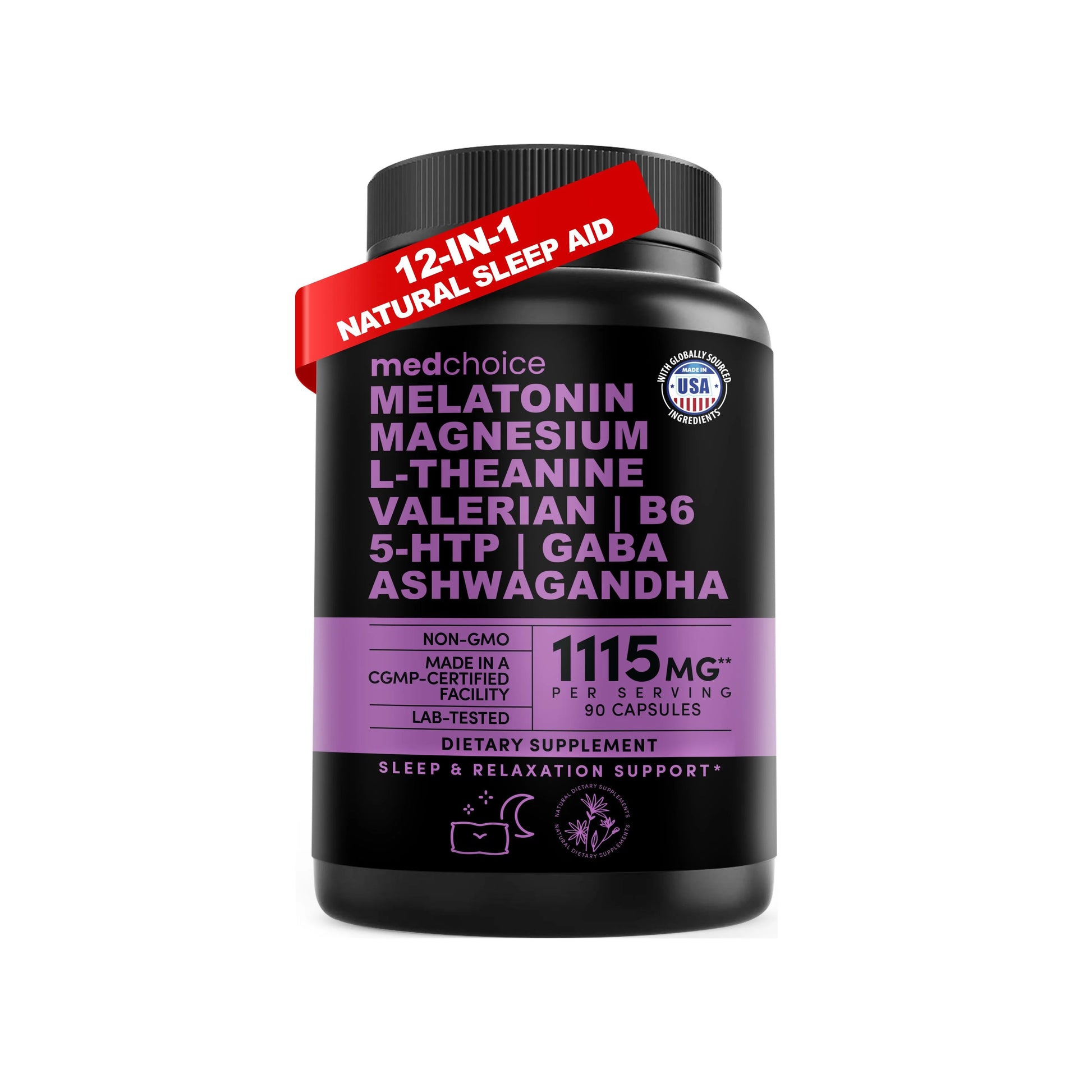 12-in-1 Melatonin Supplement - MedChoice