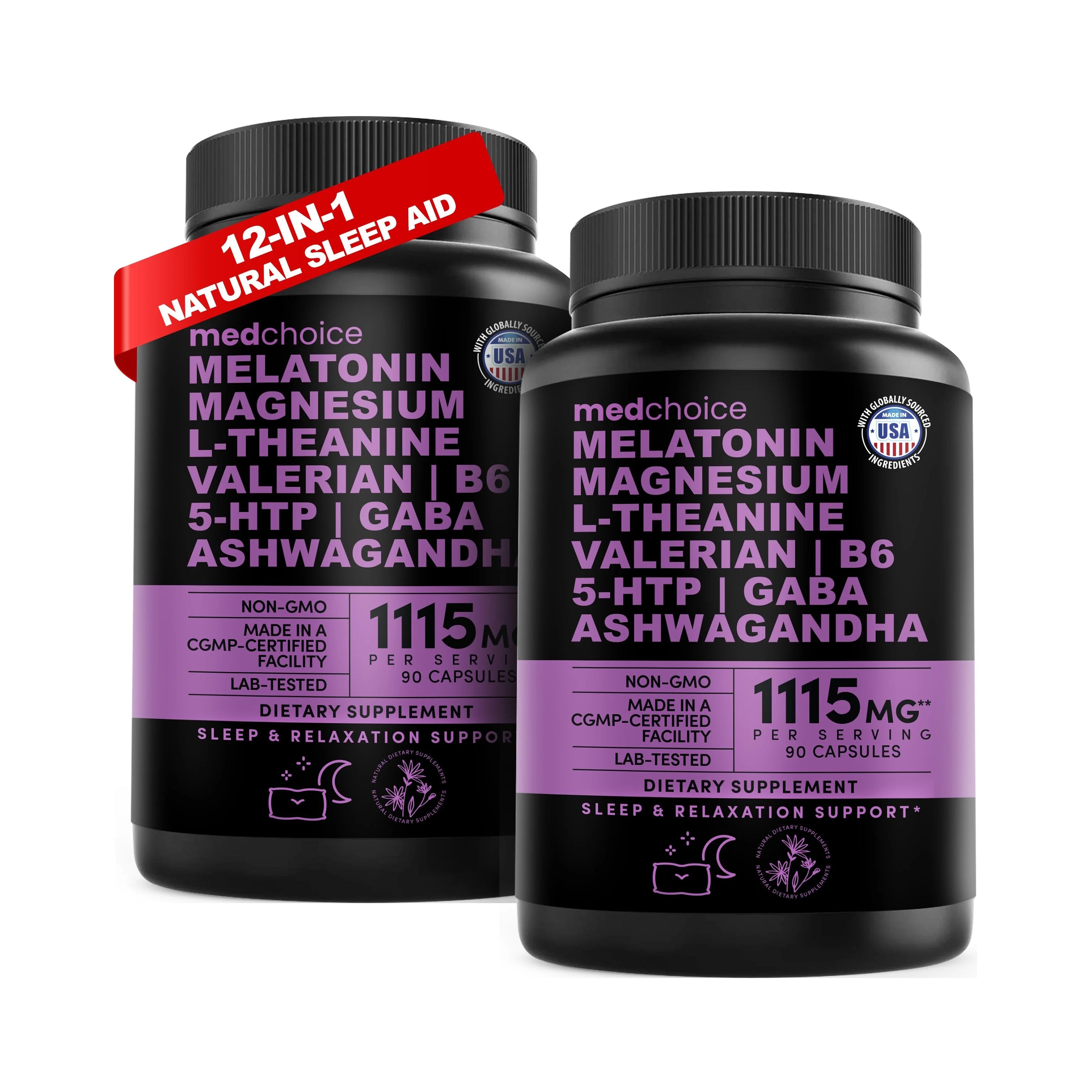 12-in-1 Melatonin Supplement - MedChoice