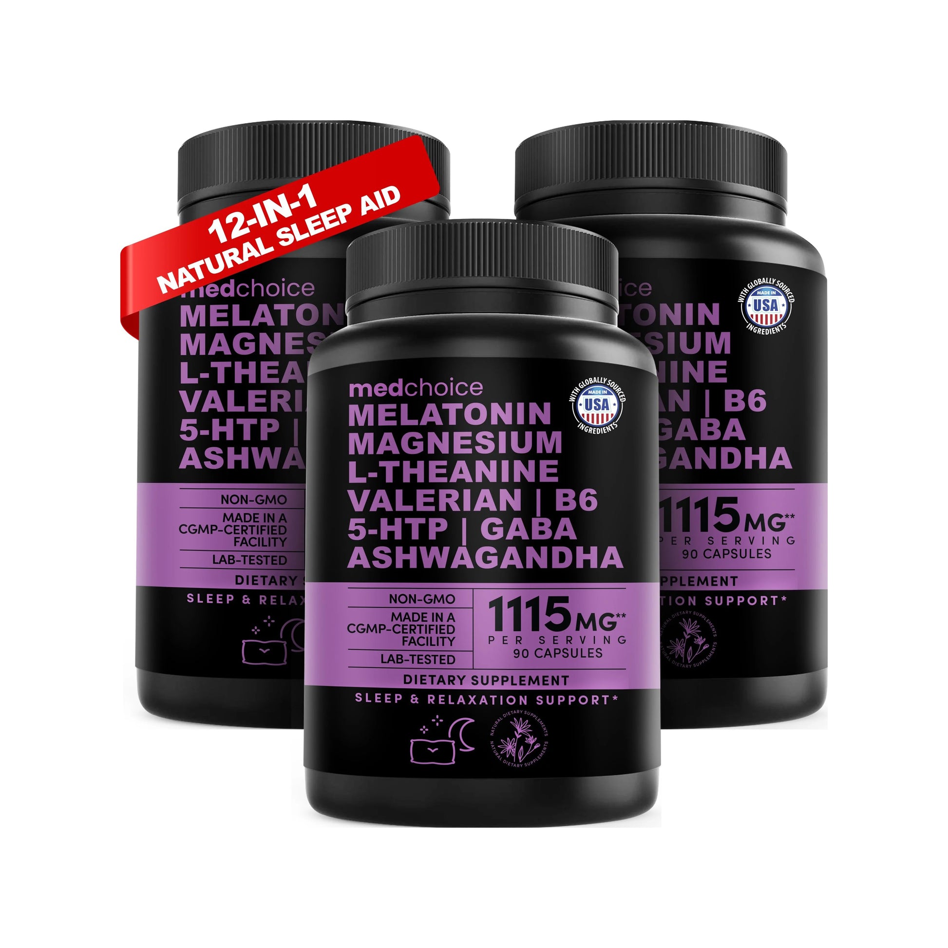 12-in-1 Melatonin Supplement - MedChoice