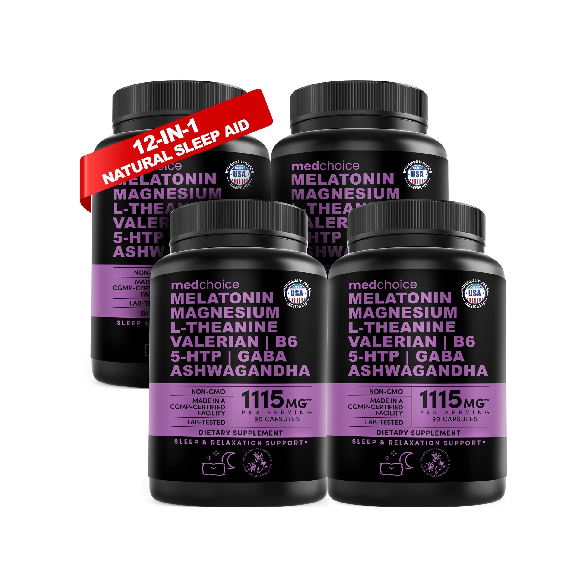 12-in-1 Melatonin Supplement - MedChoice