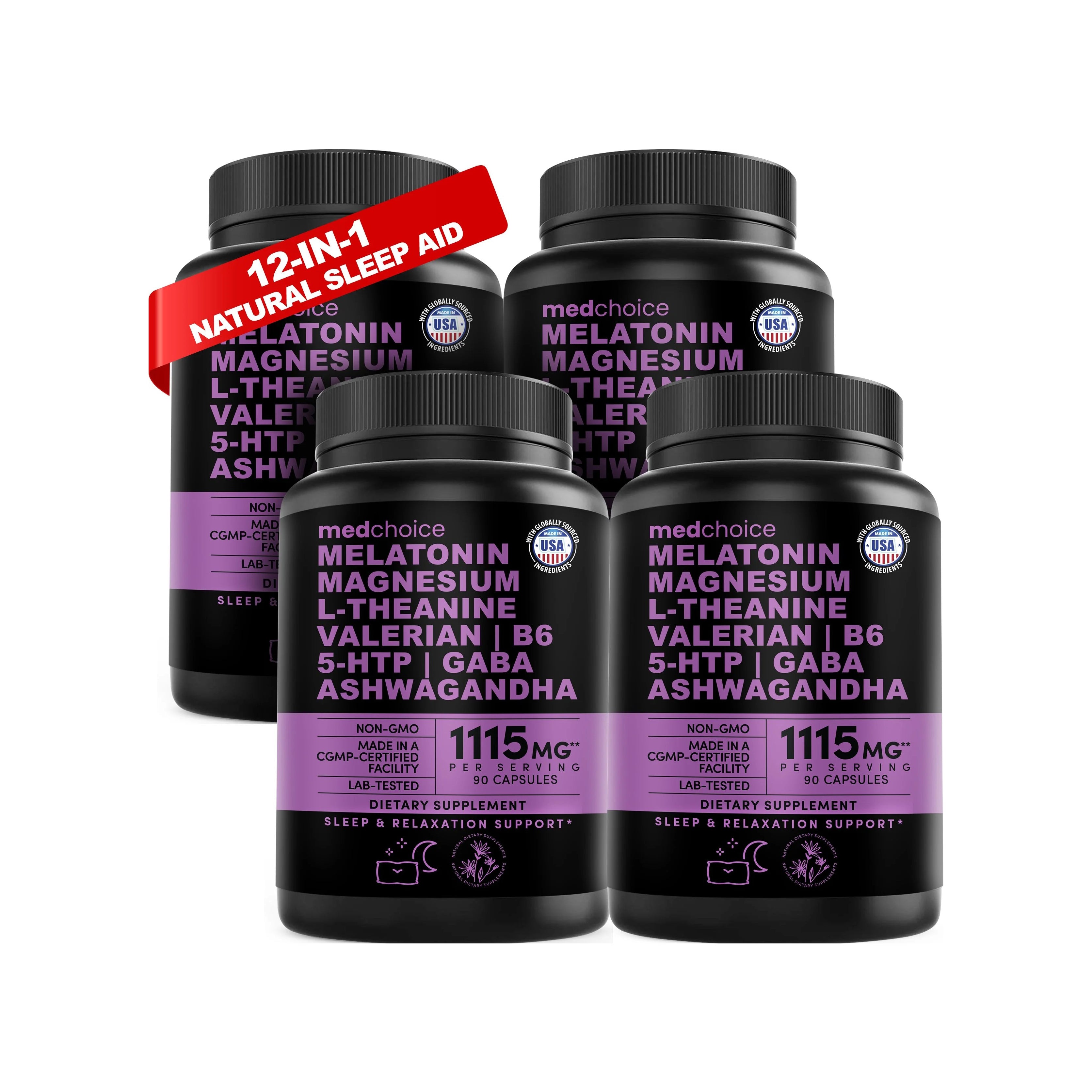 12-in-1 Melatonin Supplement - MedChoice