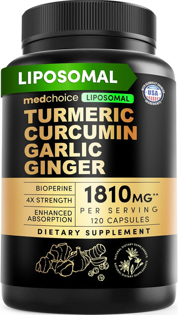 Liposomal Turmeric - High-Absorption Curcumin Supplements